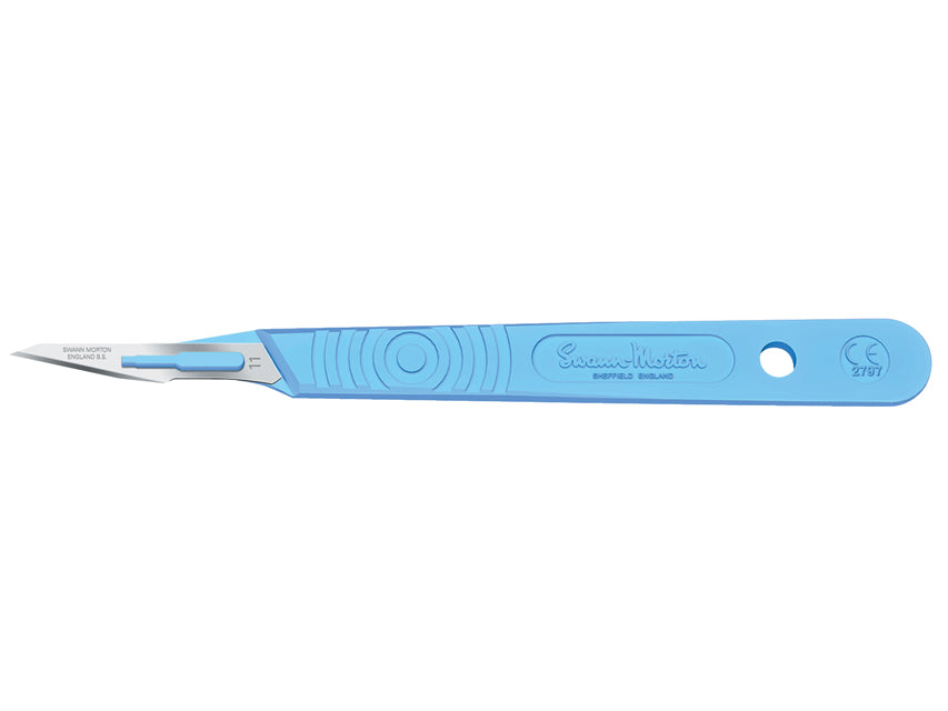 BISTURI SWANN-MORTON LAMA INOX N.11 - sterile
