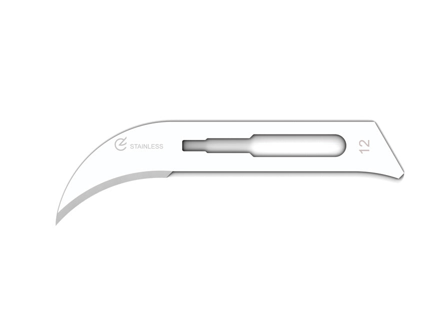 LAME GIMA INOX N. 12 STERILI