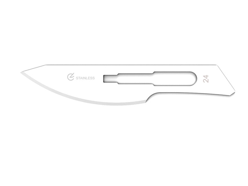 LAME GIMA INOX N. 24 STERILI